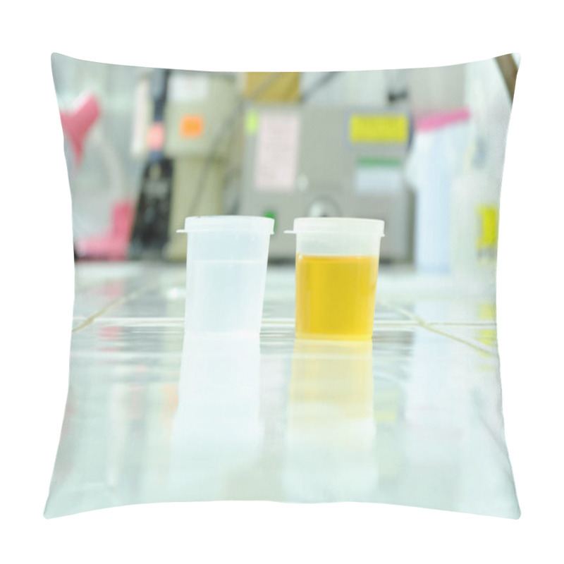 Personality  Urine Sample For Laboratory Analysis Pillow Covers