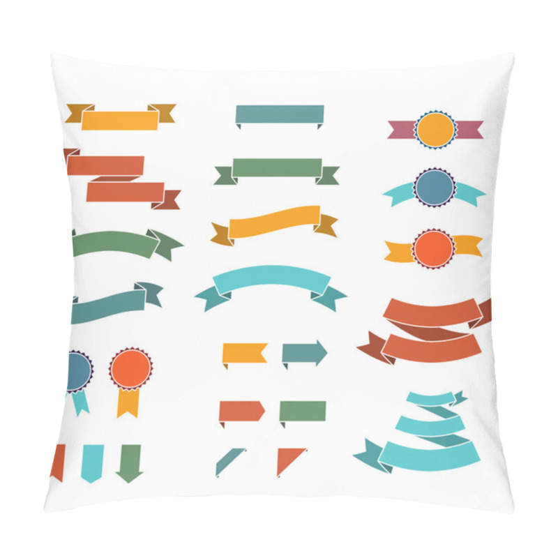 Personality  Ribbons Retro Style Set Pillow Covers