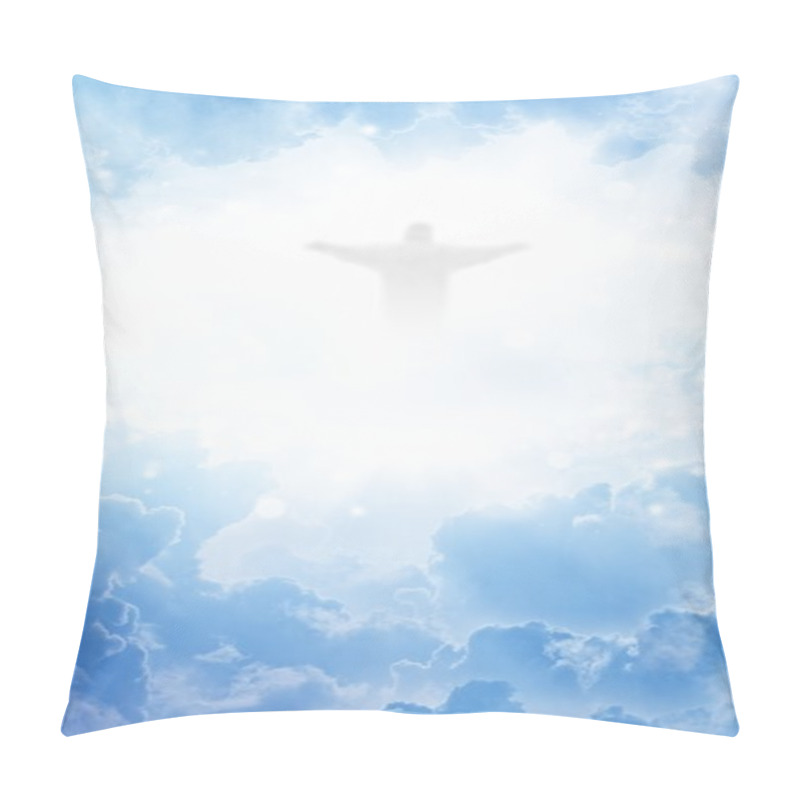 Personality  Christ In Sky Pillow Covers