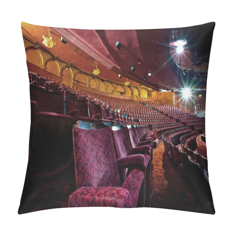 Personality  Empty Theatre Auditorium Pillow Covers