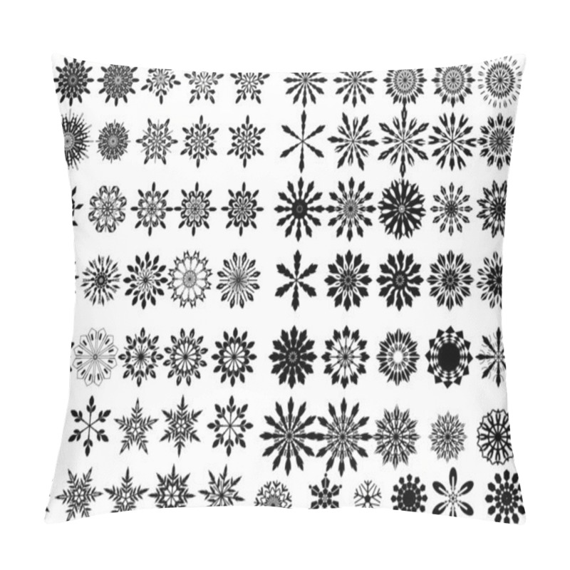 Personality  Decorative Snowflakes Collection Pillow Covers