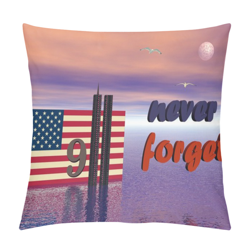 Personality  9-11 Never Forget Pillow Covers