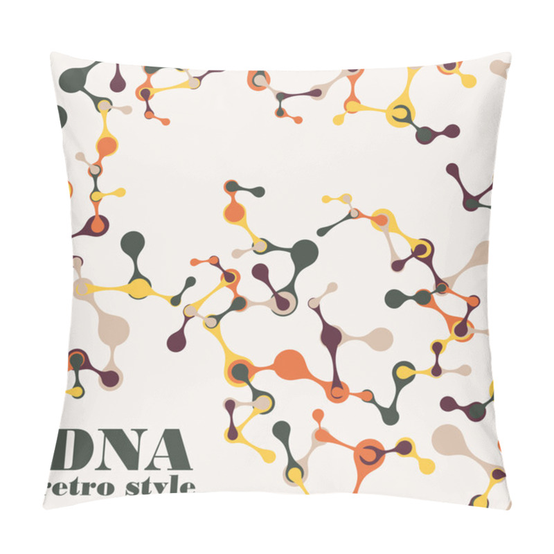 Personality  Eps, Beautiful Structure Of The DNA Molecule Pillow Covers