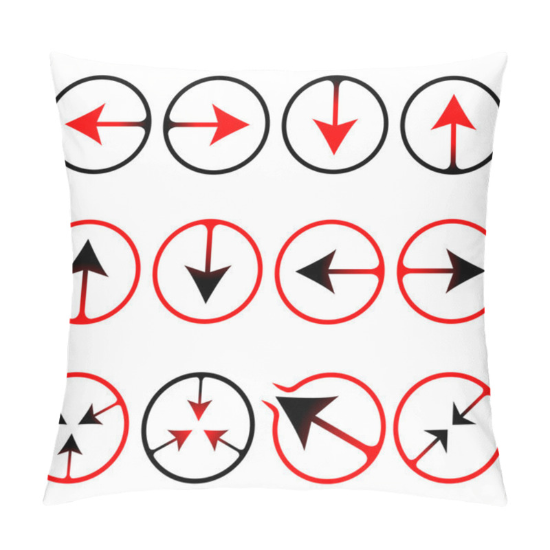 Personality  Arrows Icons Pillow Covers