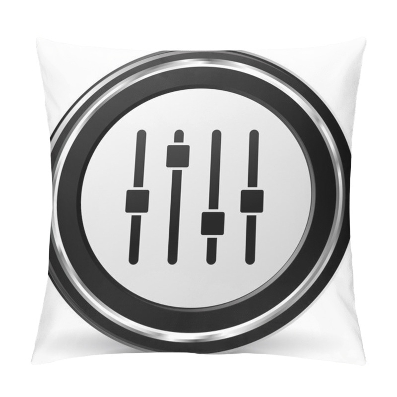 Personality  Adjustment Icon Pillow Covers