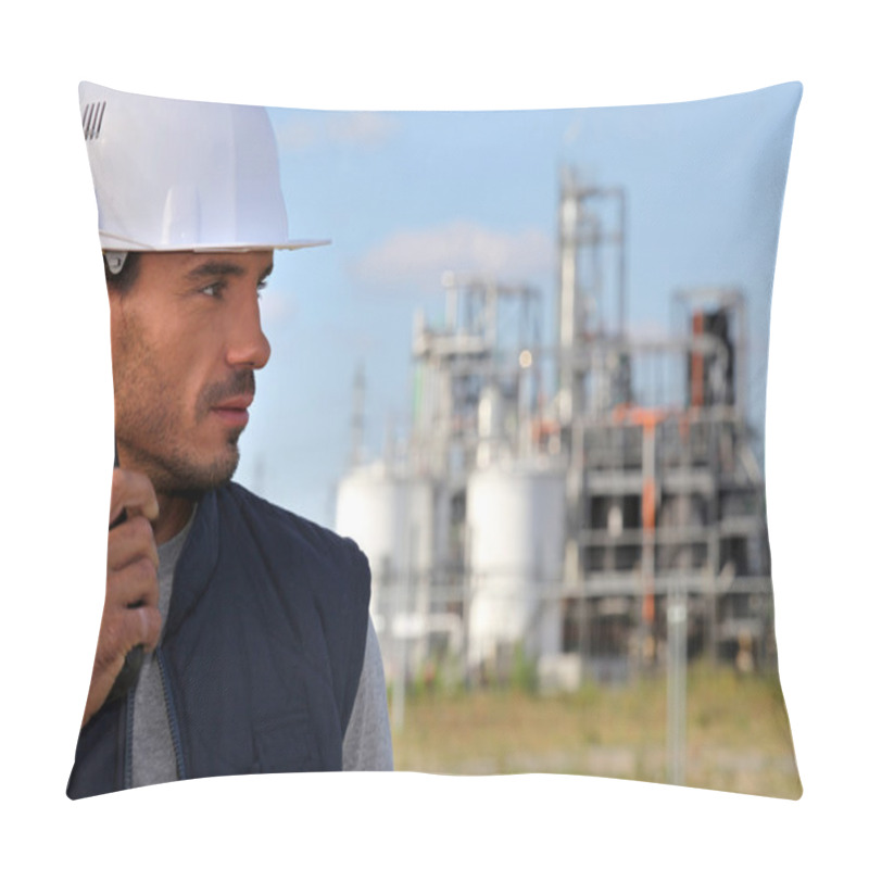 Personality  Construction Site Supervisor Pillow Covers