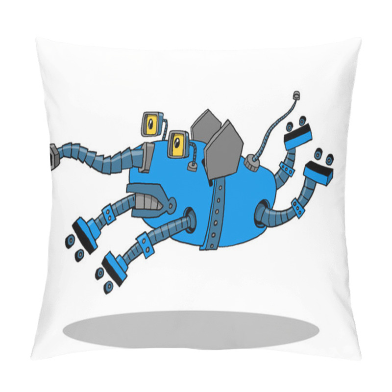 Personality  Robot Monster  Toy Pillow Covers