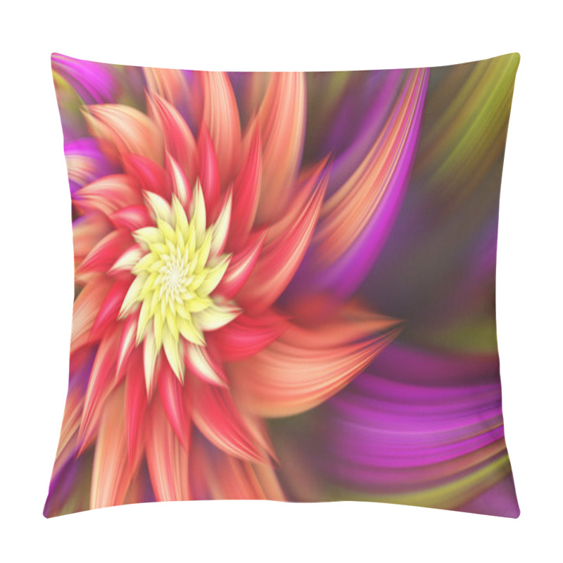 Personality  Beautiful Exotic Flower. Pillow Covers