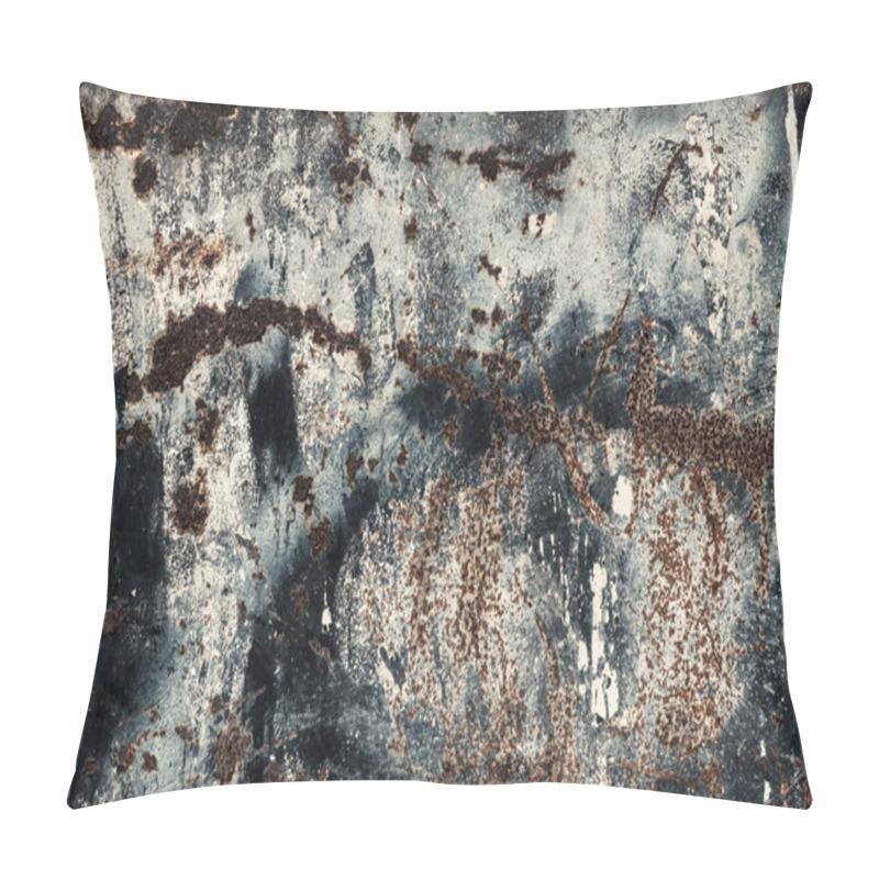 Personality  Rusty Old Metal Background Pillow Covers