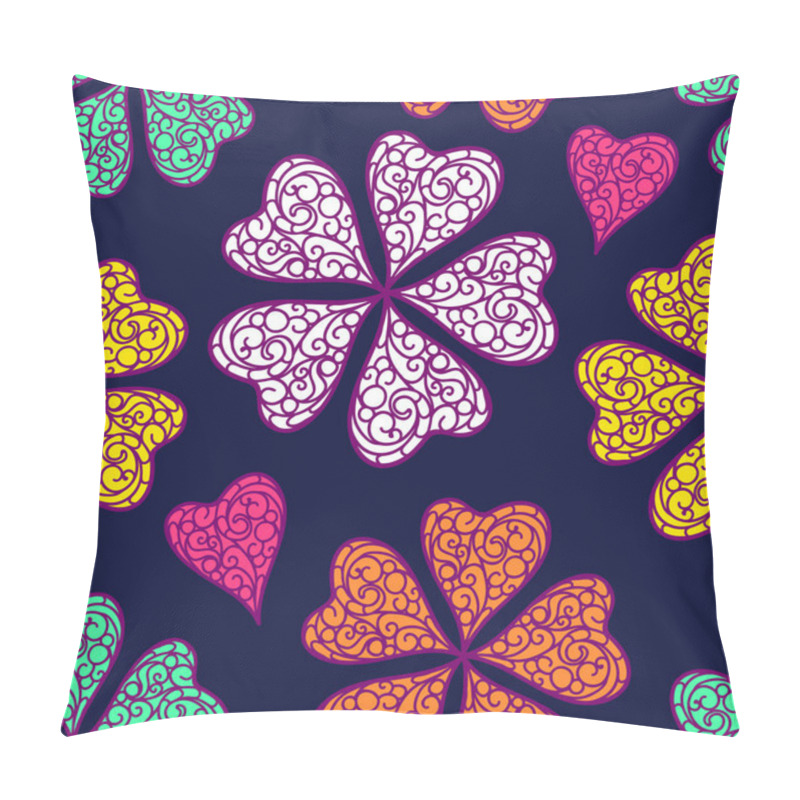 Personality  Vector Flourish Seamless Pattern Pillow Covers