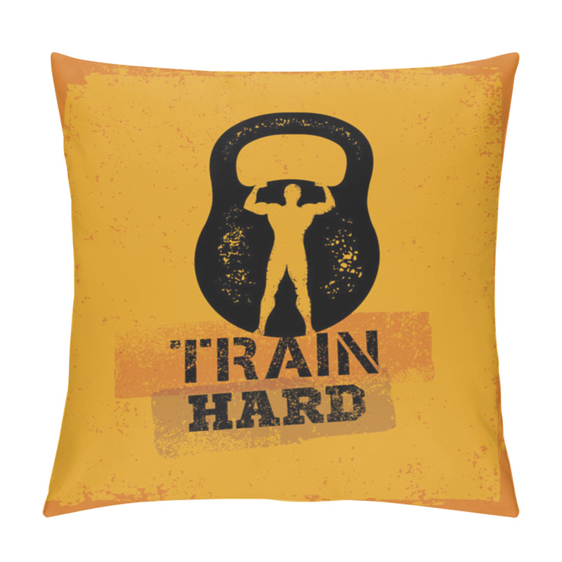 Personality  Workout And Fitness Motivation Concept Pillow Covers