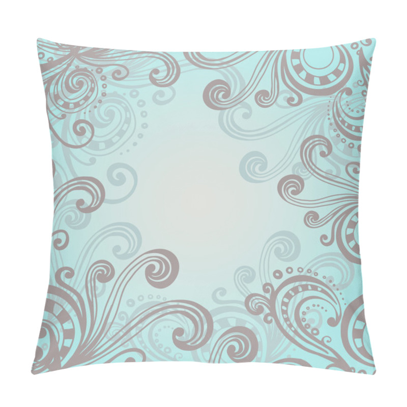 Personality  Fantasy Flourish Frame Pillow Covers