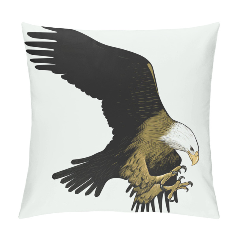 Personality  Bald Eagle Pillow Covers