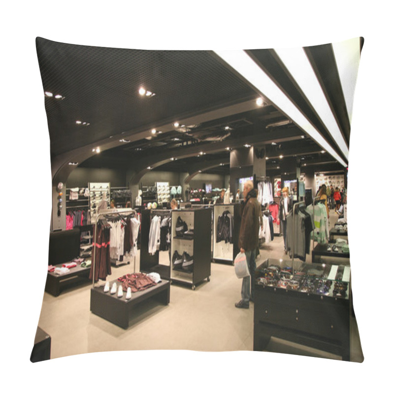 Personality  Sport Shop Interior Pillow Covers