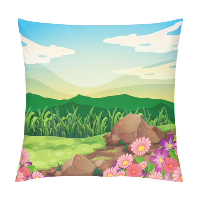 Personality  A Beautiful Scenery Pillow Covers