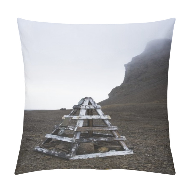 Personality  Remains Of Settlement Of Sir John Franklin, Nunavut, Canada Pillow Covers