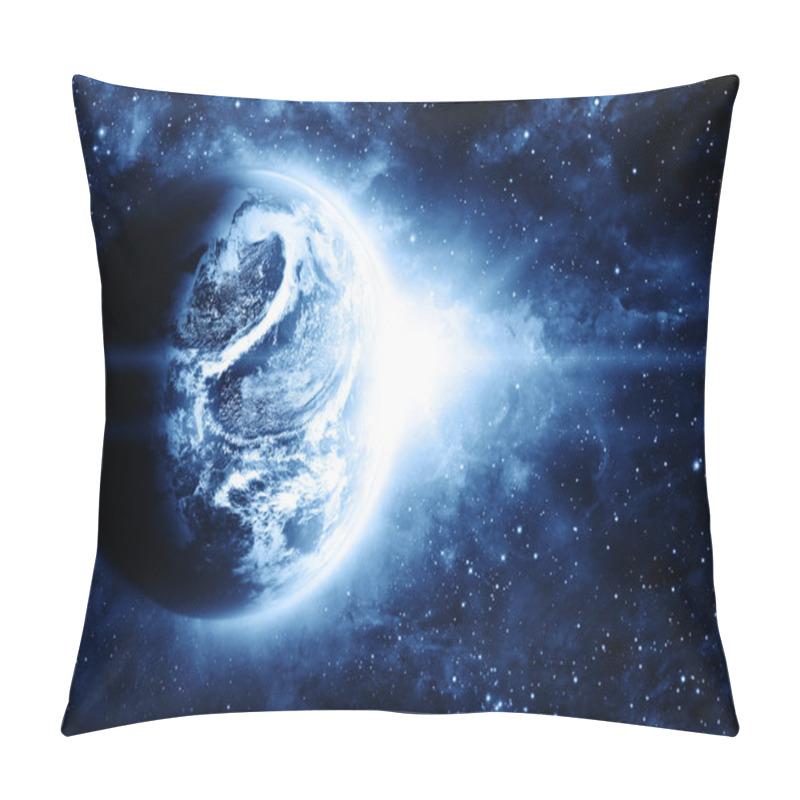 Personality  Beautiful Sunriece At The Red Planet In Space Pillow Covers