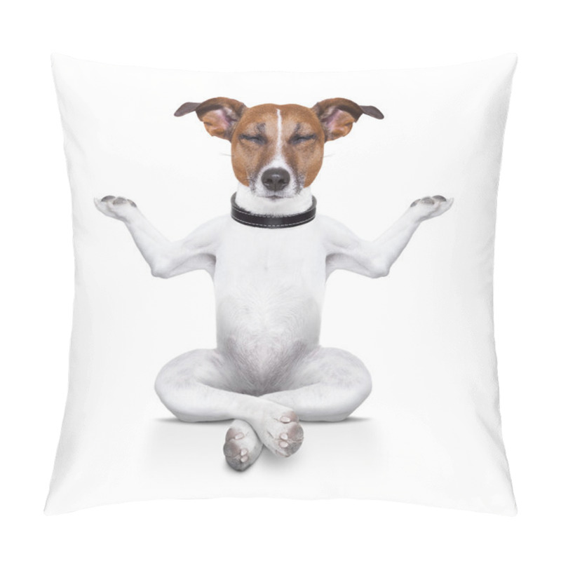 Personality  Yoga Dog Pillow Covers