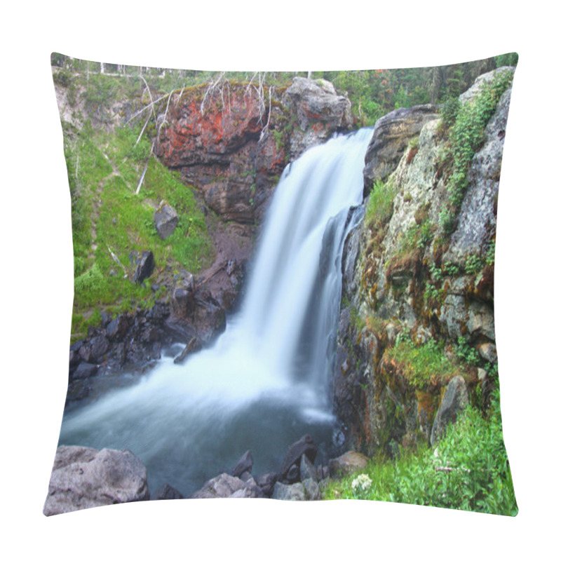 Personality  Moose Falls Yellowstone National Park Pillow Covers