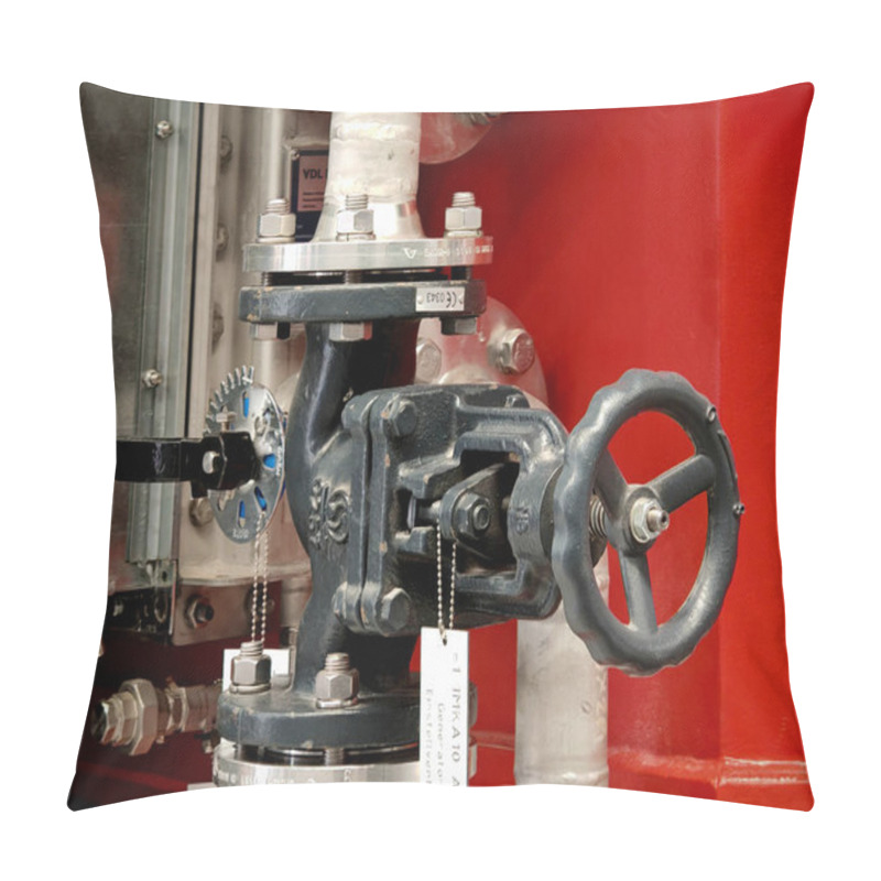 Personality  Inside A Room Of An Industrial Warehouse, Production And Storage Pillow Covers