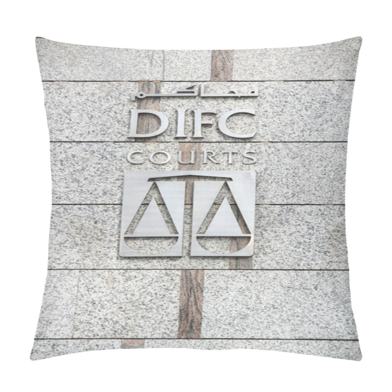 Personality  Dubai International Financial Centre Court House In Dubai, UAE Pillow Covers