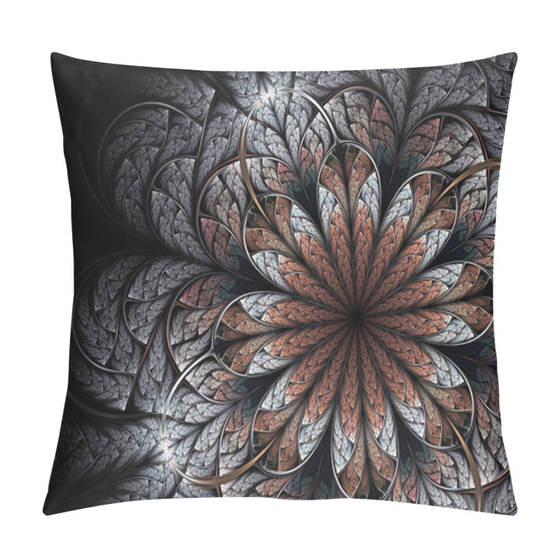 Personality  Abstract Fractal Flower Pillow Covers