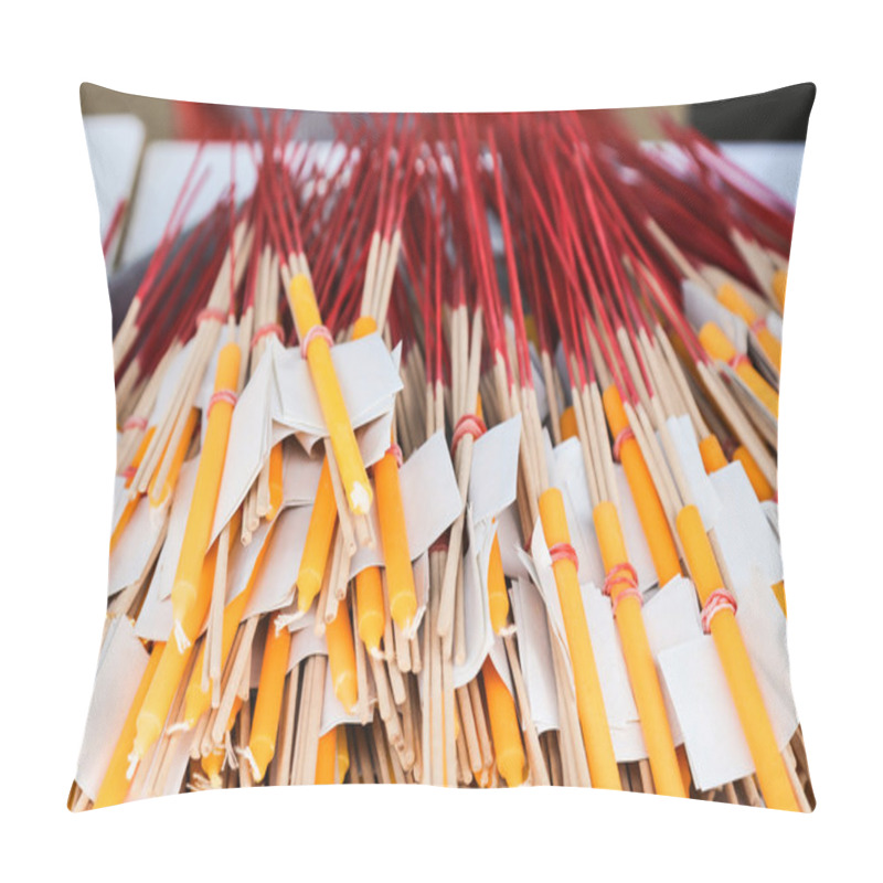 Personality  Pile Of Joss Stick Pillow Covers