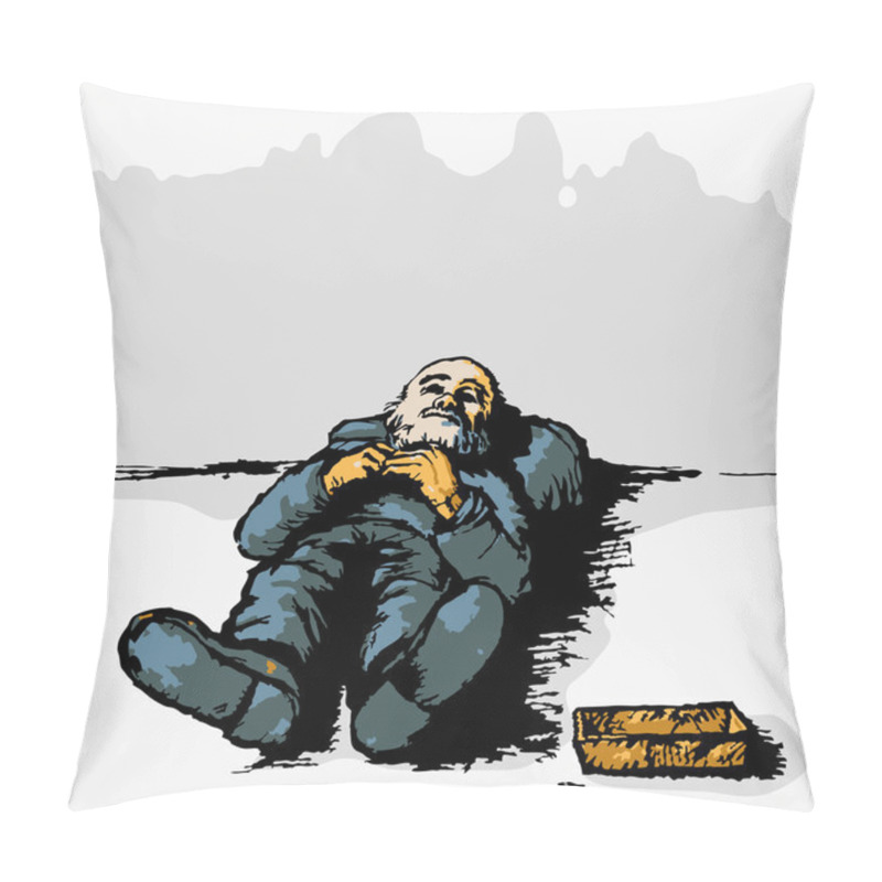 Personality  Homeless Pillow Covers