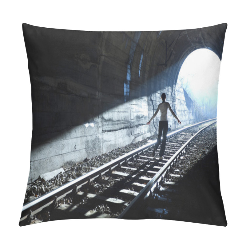 Personality  End Of Tunnel Pillow Covers