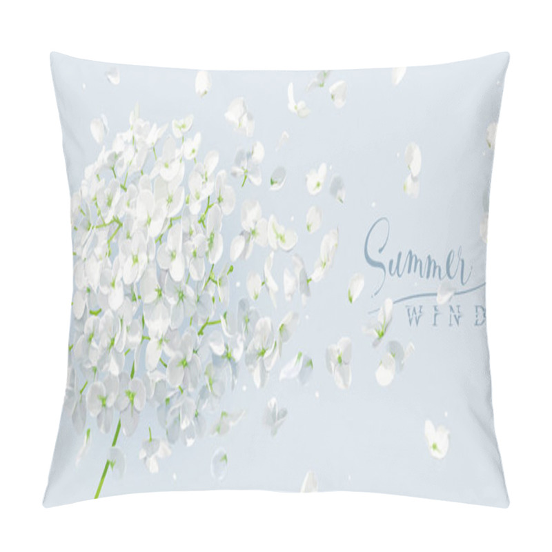 Personality  Summer Wind Vector Drawing Pillow Covers