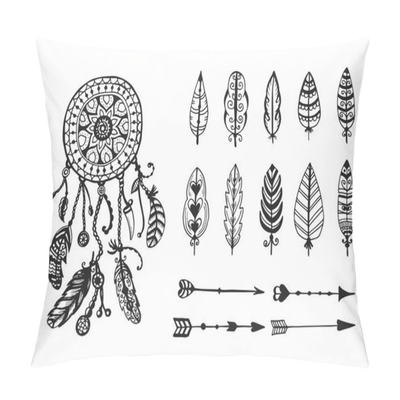 Personality  Tribal Vector Elements Collection Pillow Covers