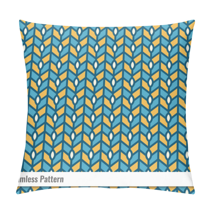 Personality  Abstract Geometric Mozaic Seamless Pattern Illustration Design Pillow Covers