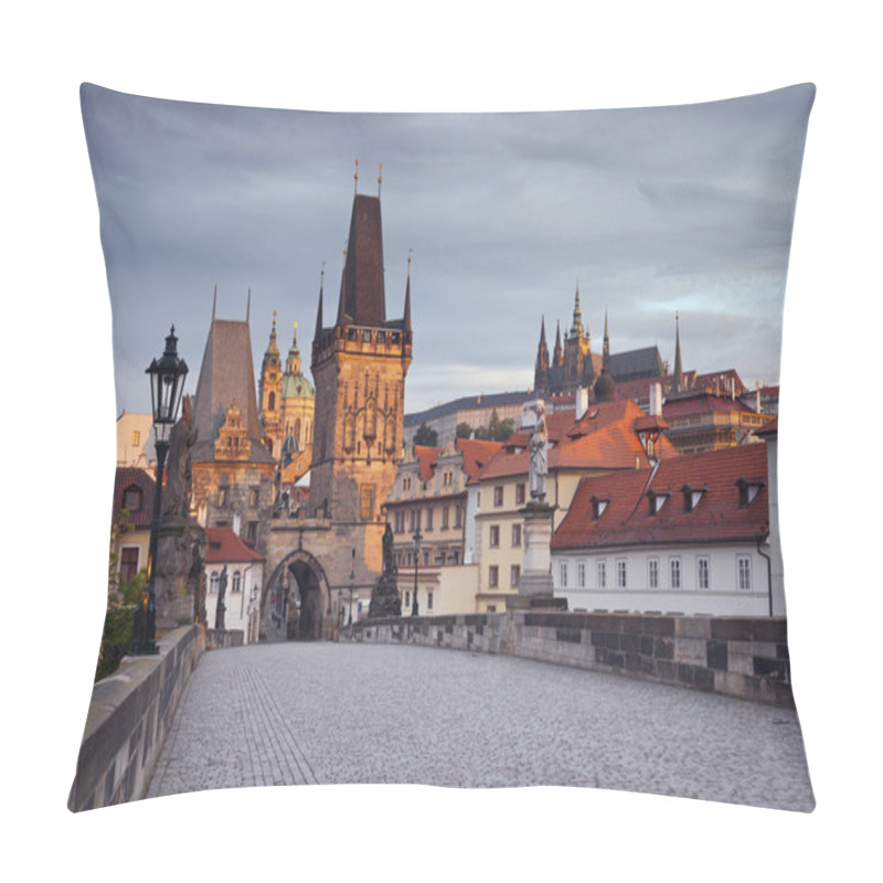 Personality  Prague. Pillow Covers