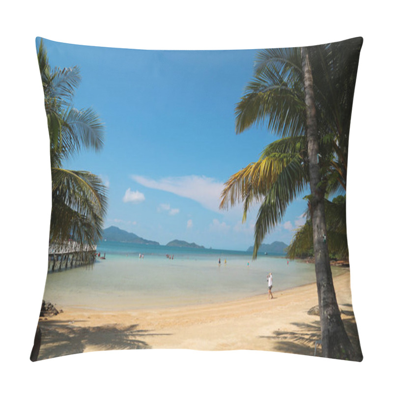 Personality  Beautiful View Of The Koh Wai Island In Thailand Pillow Covers