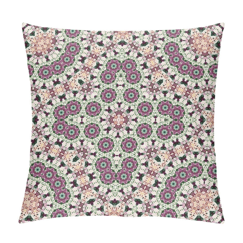 Personality  Seamless Square Pattern. Symmetric Pattern Texture Pillow Covers