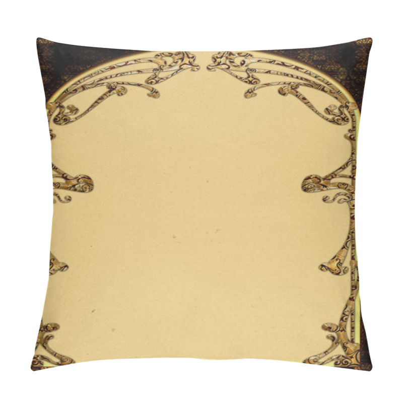 Personality  Art Nouveau Backgrounds And Frames Pillow Covers