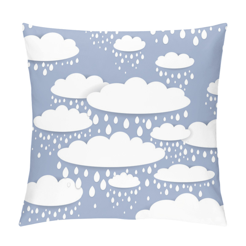 Personality  White Clouds Pillow Covers