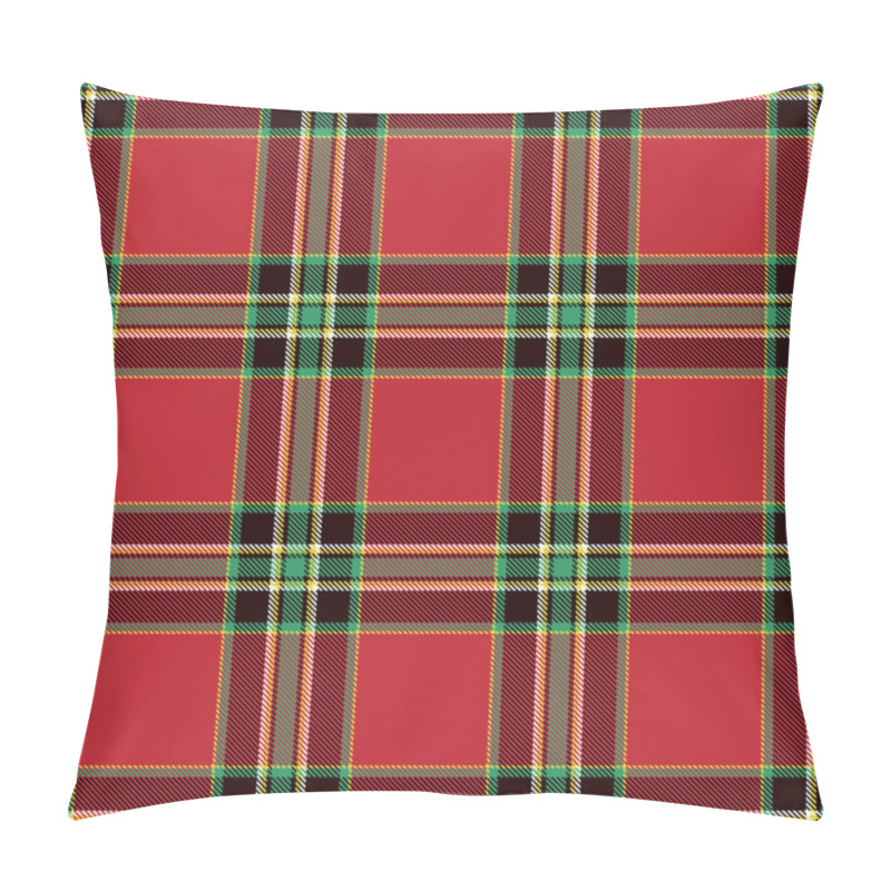 Personality  Plaid Tartan Seamless Pattern  Background Pillow Covers