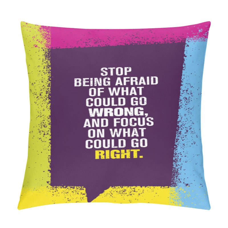 Personality  Inspiring Creative Motivation Quote Pillow Covers