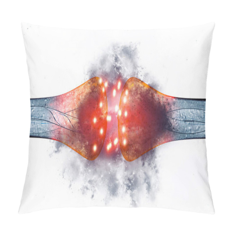 Personality  Synapse Is A Structure That Permits A Neuron (or Nerve Cell) To Pass An Electrical Or Chemical Signal To Another Neuron Or To The Target Efferent Cell. Nervous System Pillow Covers