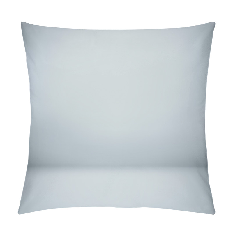 Personality  Background Texture Of Light Gray And Blue Gradient Wall Pillow Covers