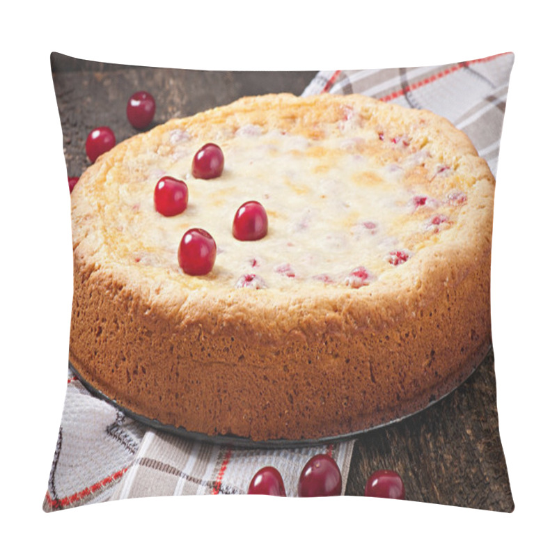 Personality  Homemade Pie With Cherries Pillow Covers