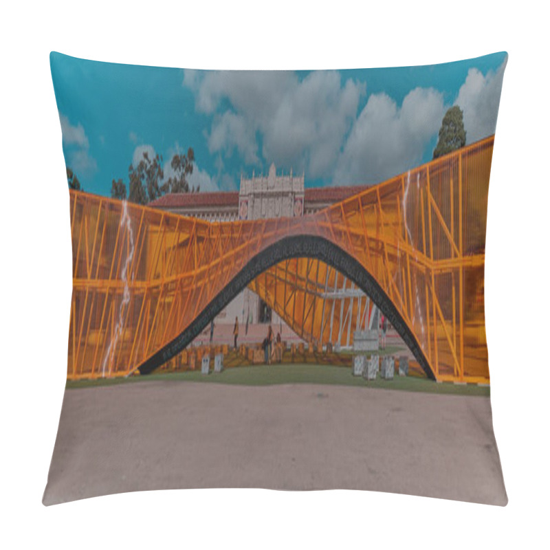 Personality  San Diego Museum Of Art Is A Fine Arts Museum In Balboa Park , San Diego, California, USA That Houses A Broad Collection With Particular Strength In Spanish Art. Exterior Daylight View Pillow Covers