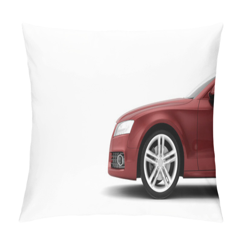 Personality  CG Render Of Generic  Car Pillow Covers