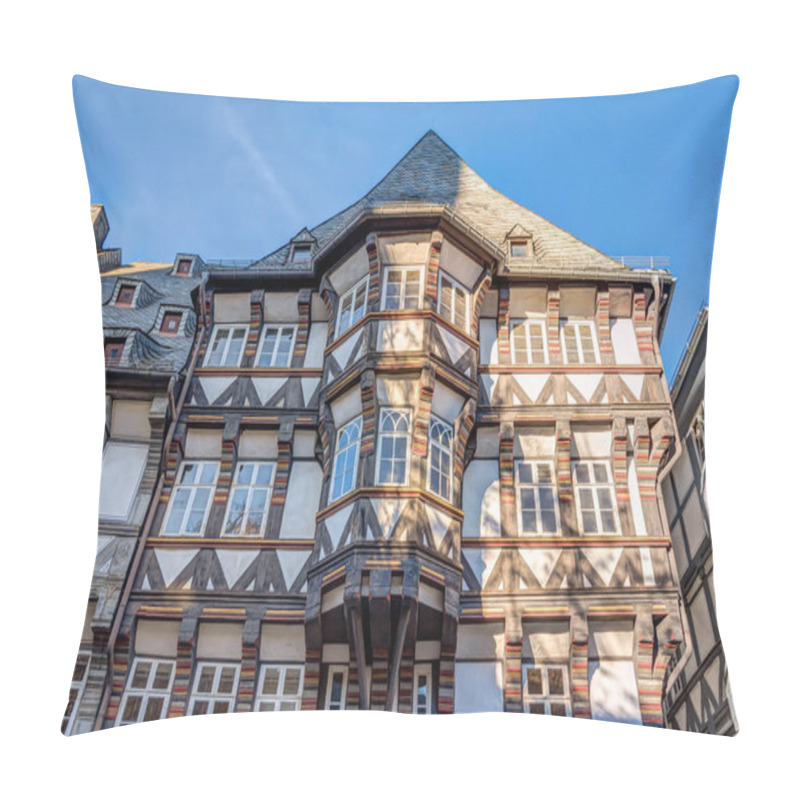 Personality  Timber Framed Building Pillow Covers