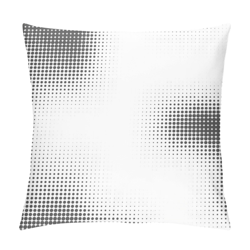 Personality  Vector Halftone Background. Pillow Covers