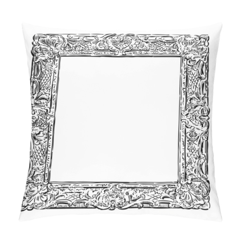 Personality  Antique Ornate Frame Pillow Covers