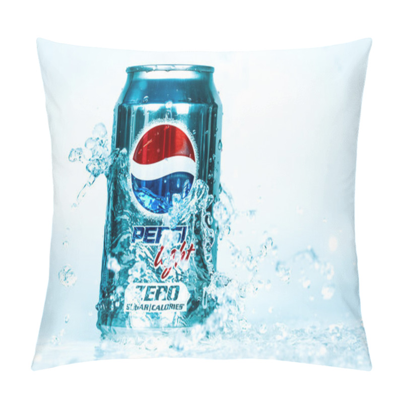 Personality  Can Of Pepsi Cola Lignt In Water. Pillow Covers