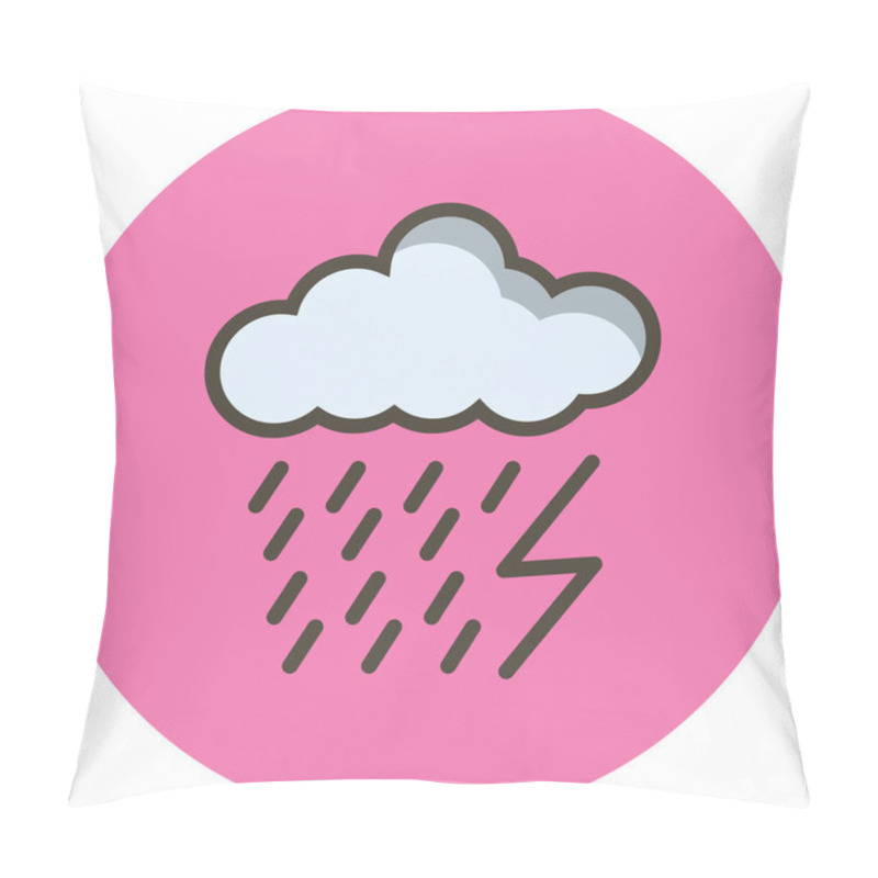 Personality  Minimalistic Vector Illustration, App Icon Pillow Covers