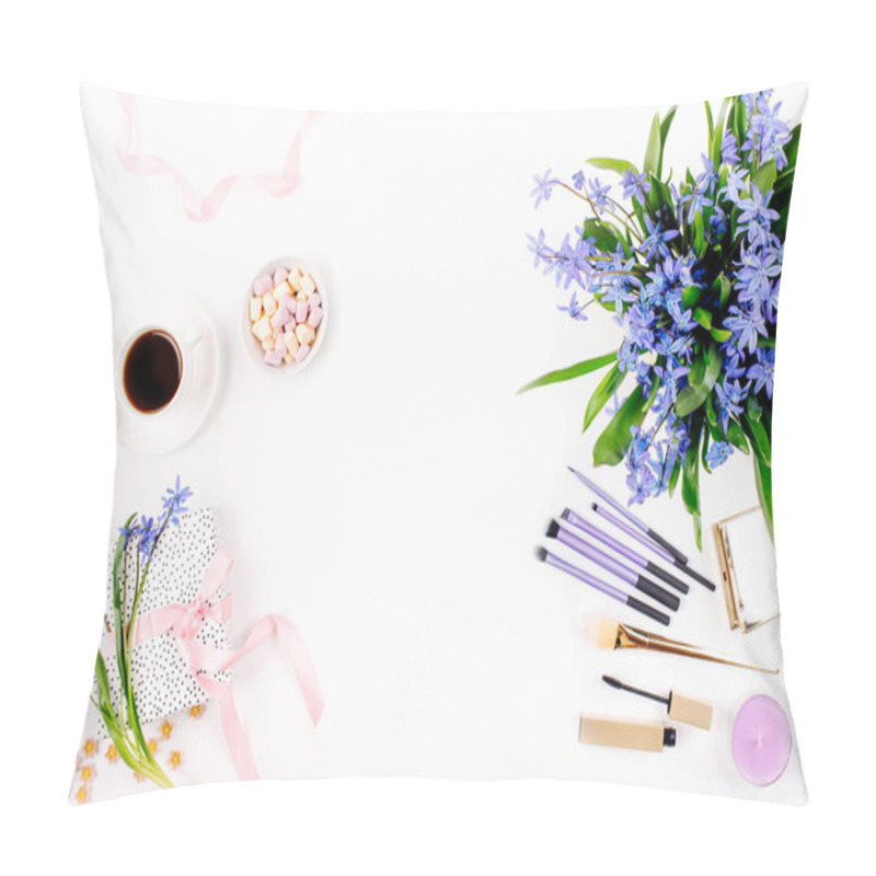 Personality  Bouquet And Cosmetic Accessories Pillow Covers